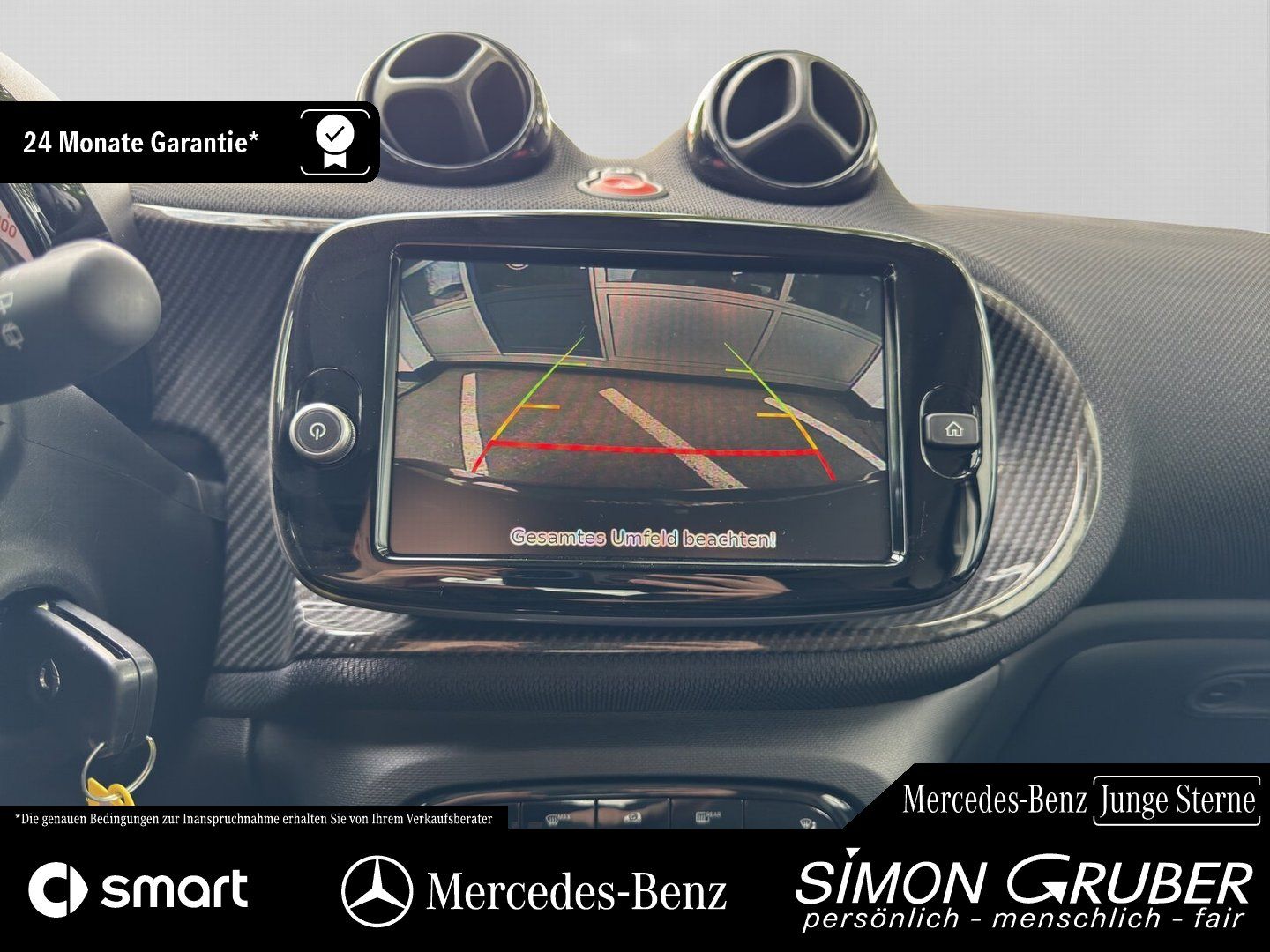 Fahrzeugabbildung Smart Smart fortwo EQ Prime Premium Leder Carbon