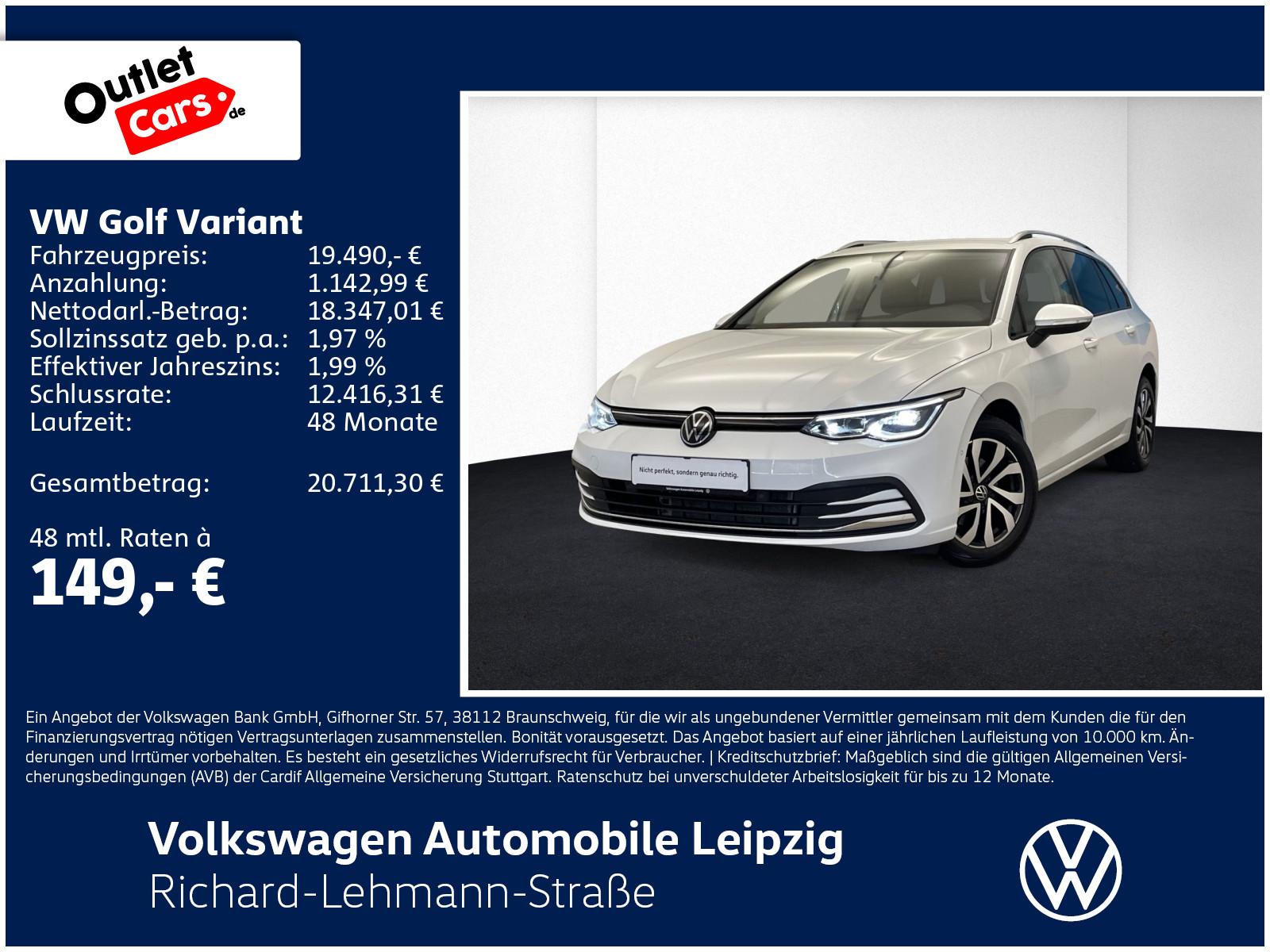 Volkswagen Golf VIII Variant "ACTIVE" 1.5 eTSI DSG *Navi*