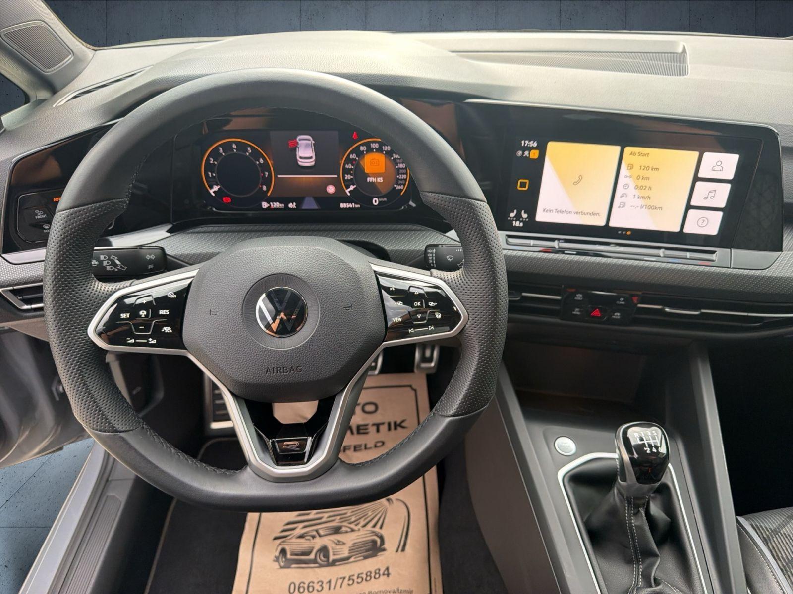 Volkswagen Golf R-Line 1.5 TSI LED+/Nav/AppCon/ACC/Kam/18", миниатюра 22