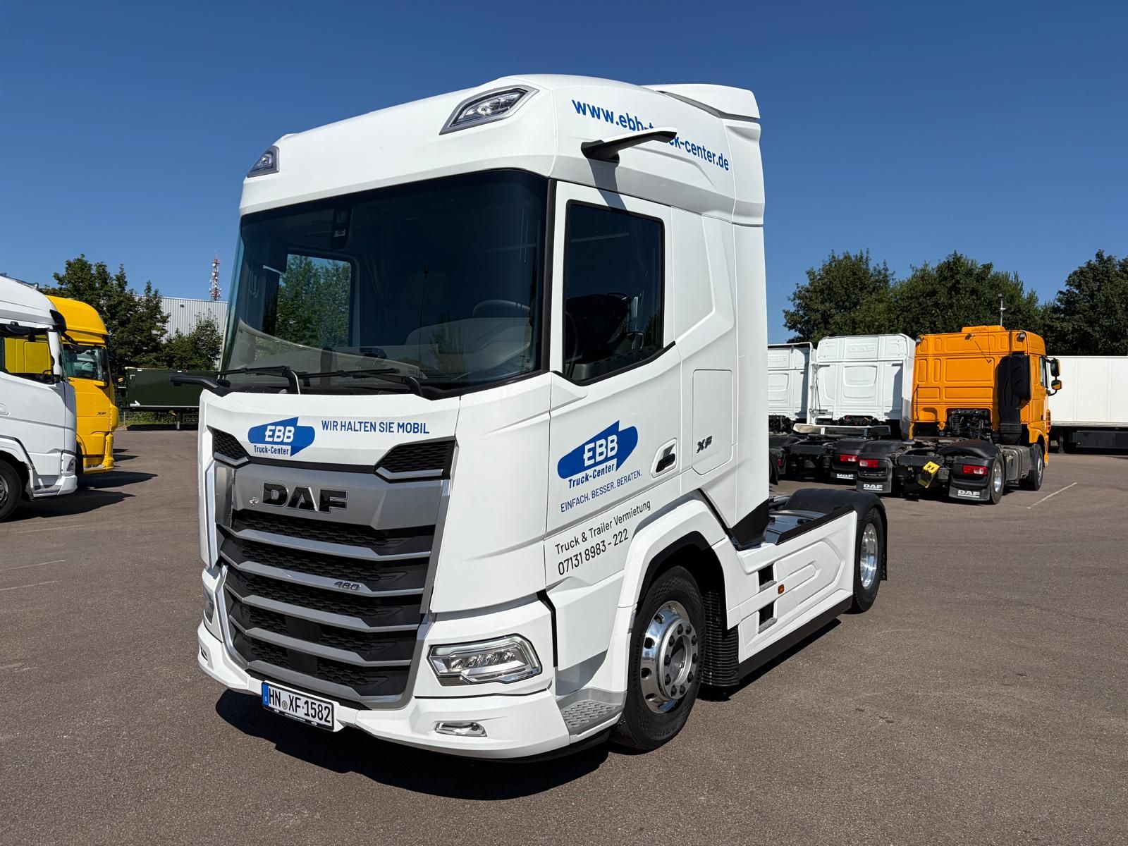 Fahrzeugabbildung DAF XF480 FT ADR Klasse 3 inkl. Kipp-u. Schubbodenh.