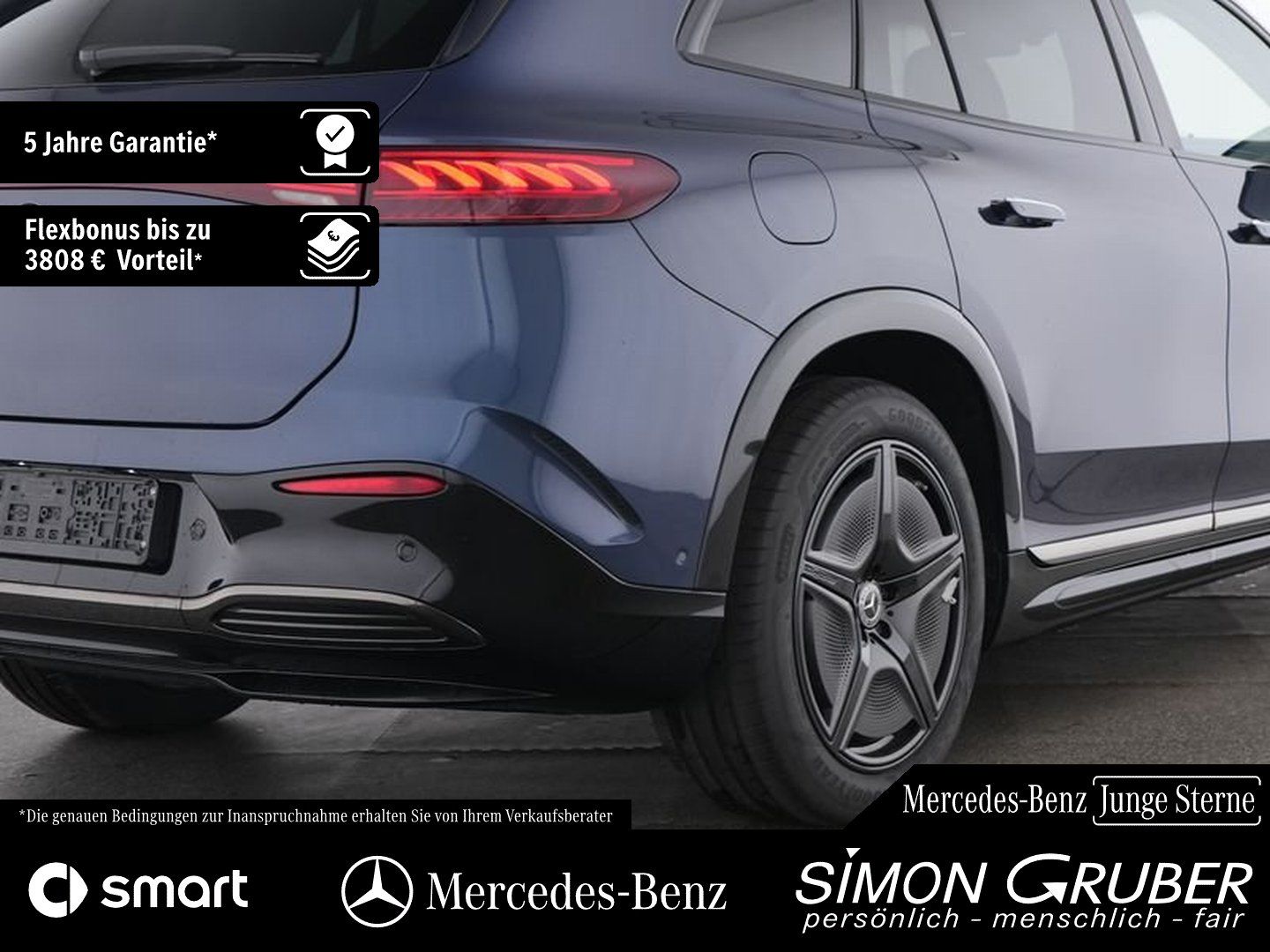 Fahrzeugabbildung Mercedes-Benz EQS 580 4M AMG Business Class  Exklusiv Nappa 7S