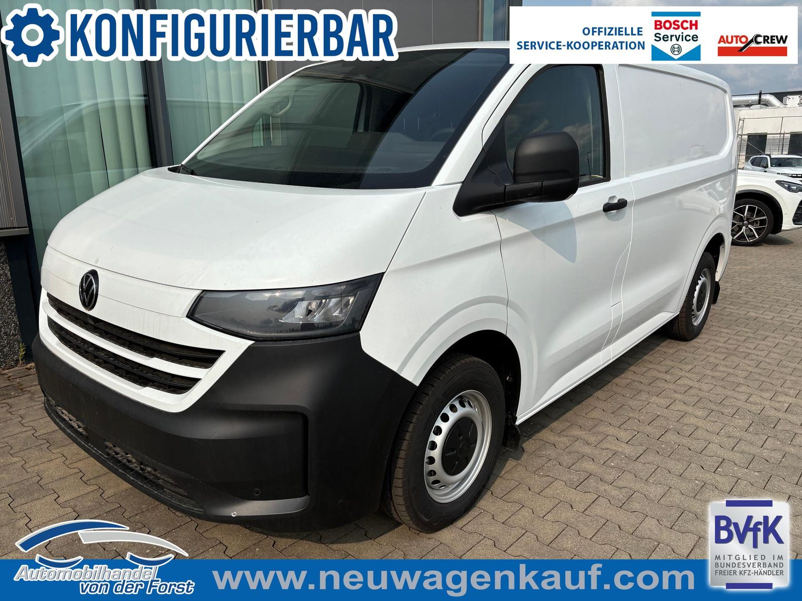 Volkswagen T7 Transporter Kastenwagen LIEFERUNG KOSTENLO...