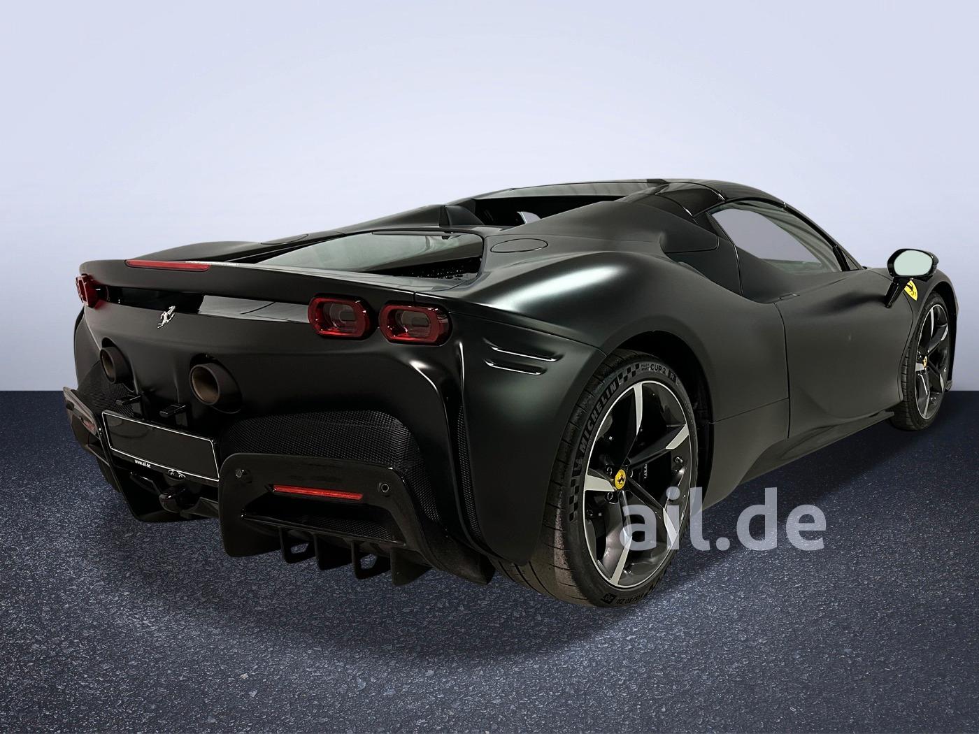 Ferrari SF90 Spider Nero Opaco Carbon PACK Racing Seat