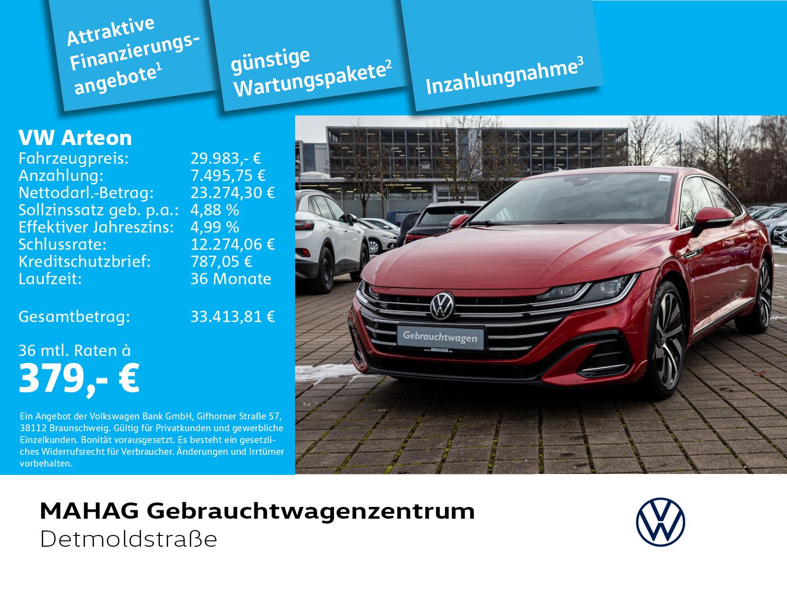 Volkswagen Arteon 2.0 TSI R-Line NaviPro IQ.LIGHT 360° Easy