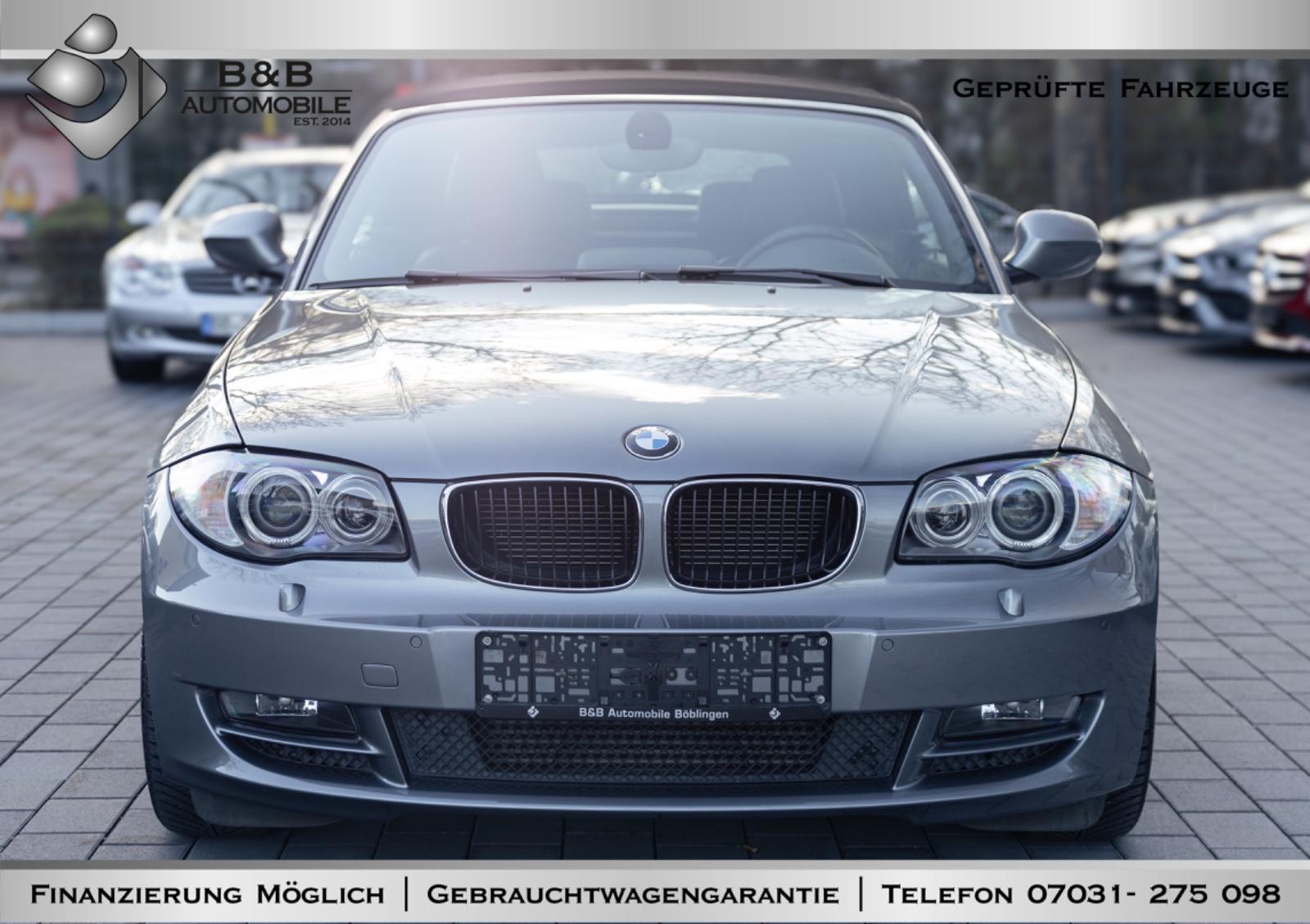 BMW 120d Cabrio 1HAND/SHZ/NAVI/PDC