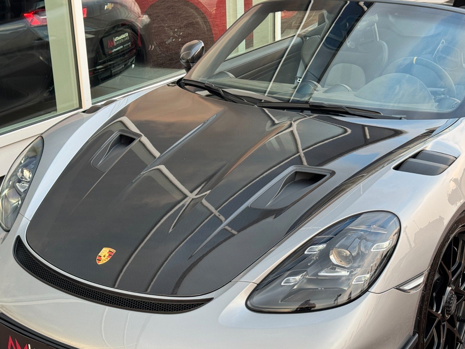 Porsche 718 Spyder RS Weissach Lift Schale Bose 1.Hand foto 5