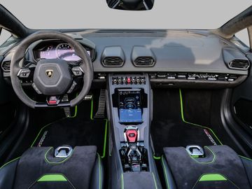 Lamborghini Huracán EVO Spyder Verde Selvans, Lifting System