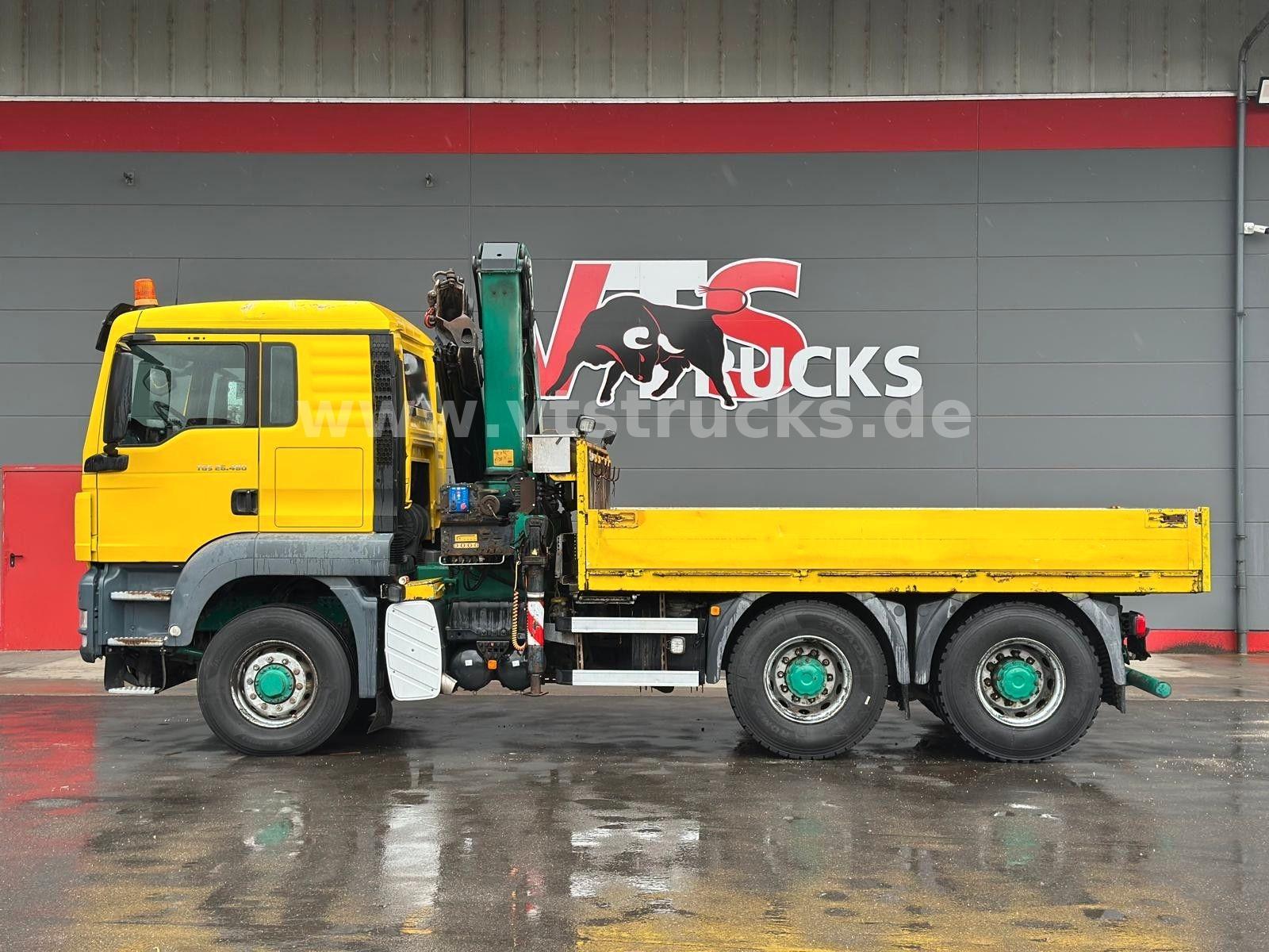 MAN TGS 26.480 6x6H BL Pritsche HMF 2020 K3 LK