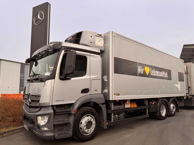 Mercedes-Benz Antos 2543 L 6x2 Kühlkoffer Carrier LBW Bär