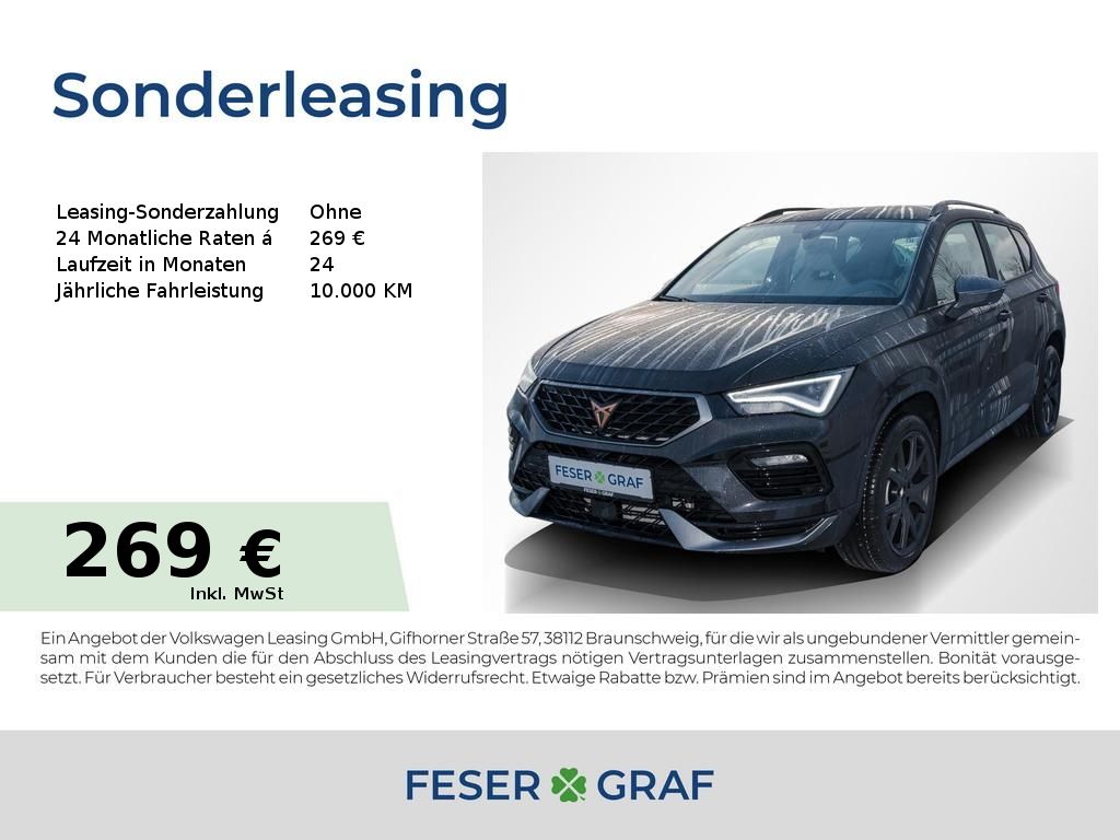 Cupra Ateca Tribe Edition 1.5 TSI DSG LED/NAVI/KAMERA