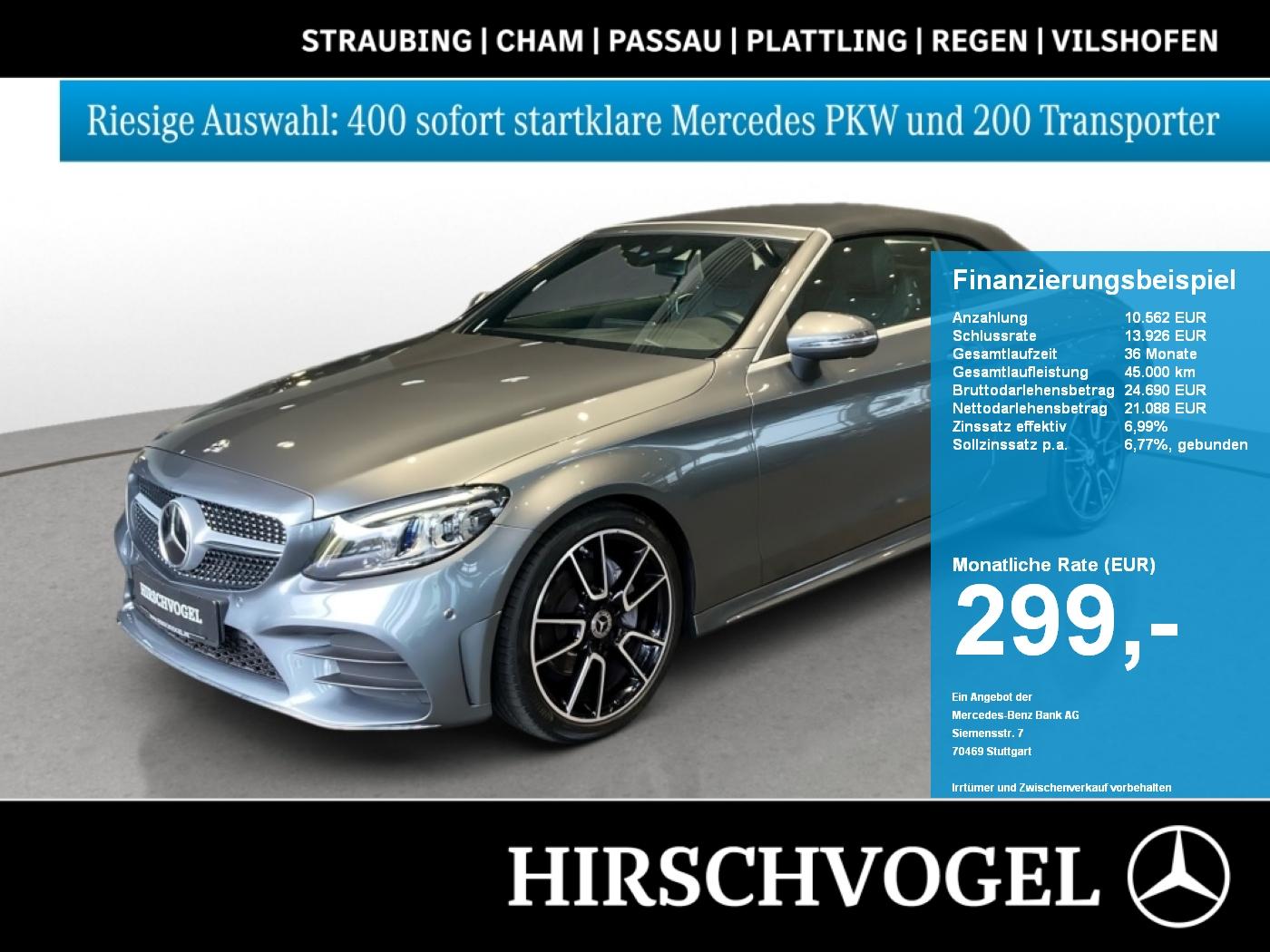 Mercedes-Benz C 220 d AMG-Line+AIRSCARF+AIRCAP+DISTR+Com+MBeam