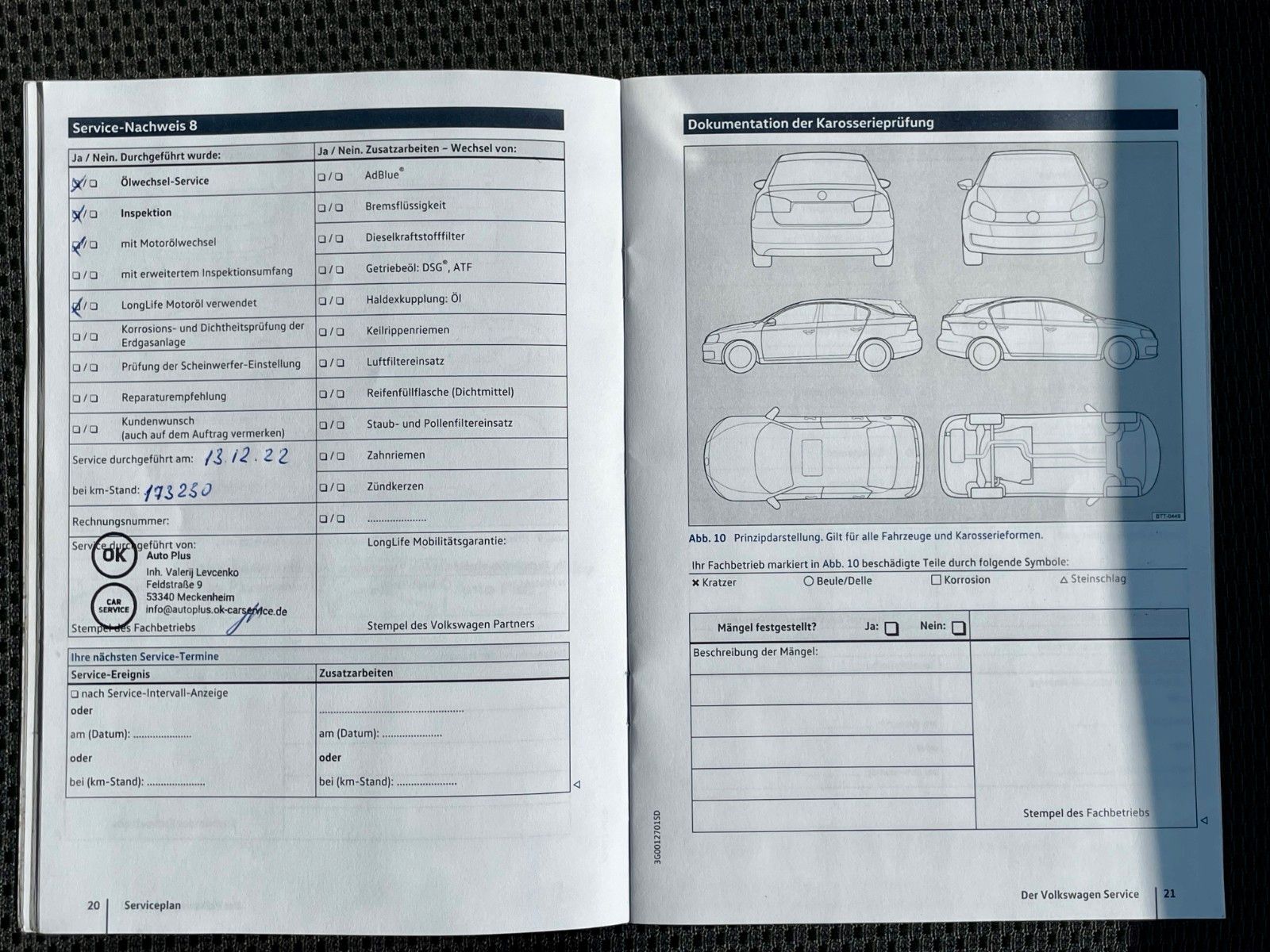 Fahrzeugabbildung Volkswagen Touran 1.2 TSI Trendline 7-SITZER Klima Scheckhe