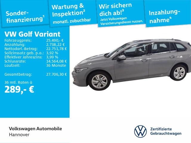 Volkswagen Golf VIII Variant 1.5 TSI LED STHZG DigCockpit P