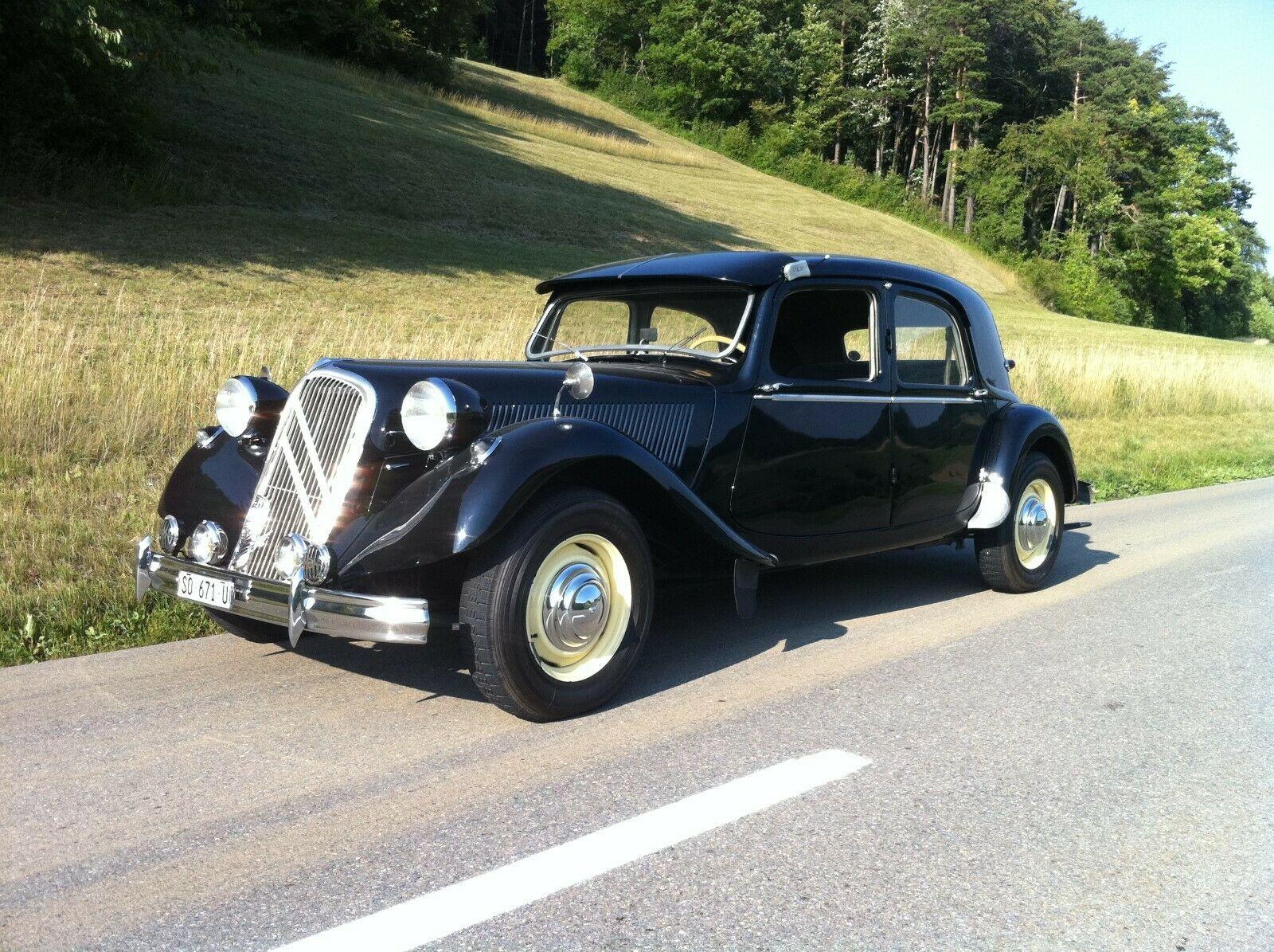 Citroën 15, Traction Avant "echte Gangster-Limousine"