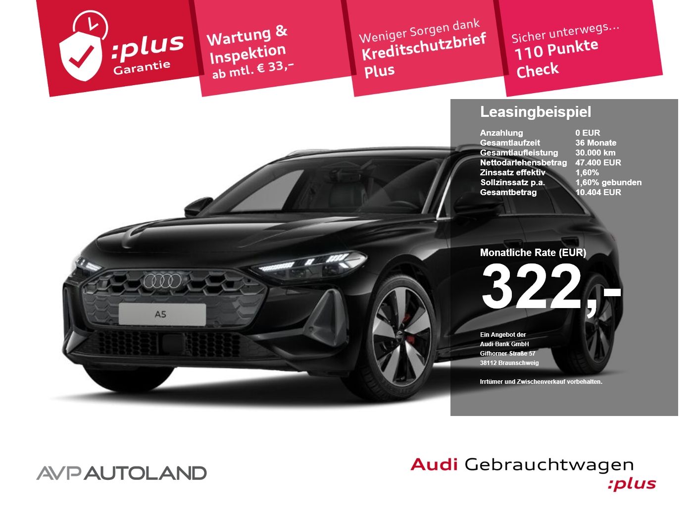 Audi A5 Avant TFSI quattro S tronic | LED