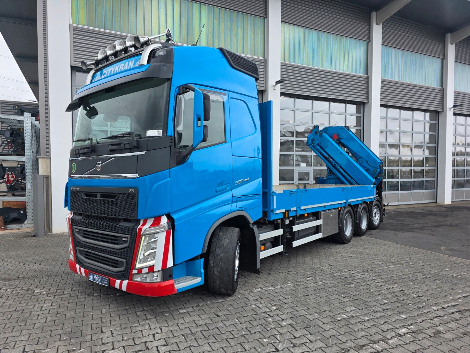 Fahrzeugabbildung Volvo FH 500 MKG HLK 531 HP a7 Funk NLA gelenkt