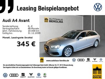 Audi Leasingangebot: Audi A4 Avant 35 TFSI Adv. S tronic *360°*NAV+*SHZ*