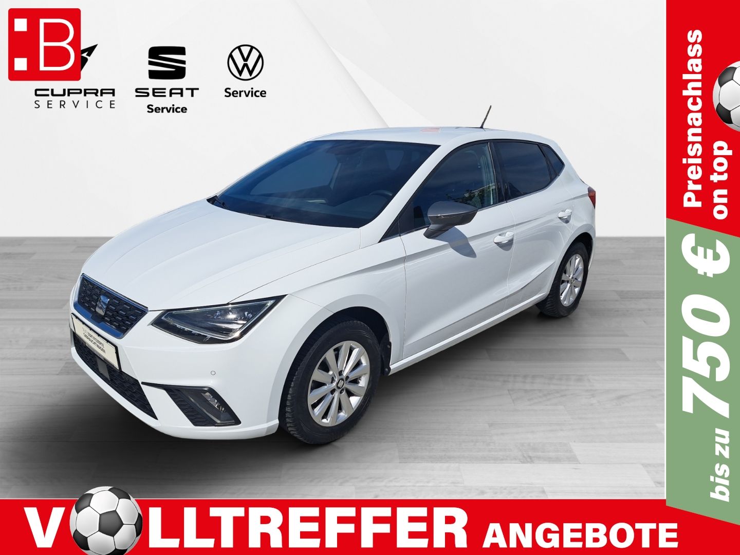 SEAT Ibiza 1.0 TSI XCELLENCE LED Navi Kamera ACC Full