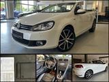 Volkswagen Golf VI Cabriolet Lounge|DSG|Kamera|Leder|Euro6 - mit Diesel-Antrieb: Navigationssystem, Cabrio, Automatik