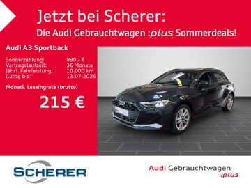 Audi Leasingangebot: Audi A3 Sportback advanced 35 TDI, Navi, Kamera,Sound