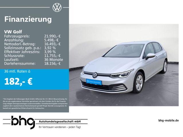 Volkswagen Golf 1.0 TSI Navi LED-Plus ACC Assist-Paket USBC