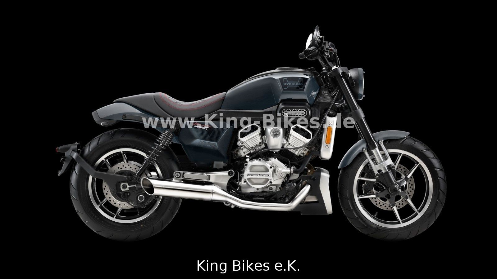 Fahrzeugabbildung Hyosung GV 125 X ABS - Euro 5+ GV125X - 3 Jahre Garantie