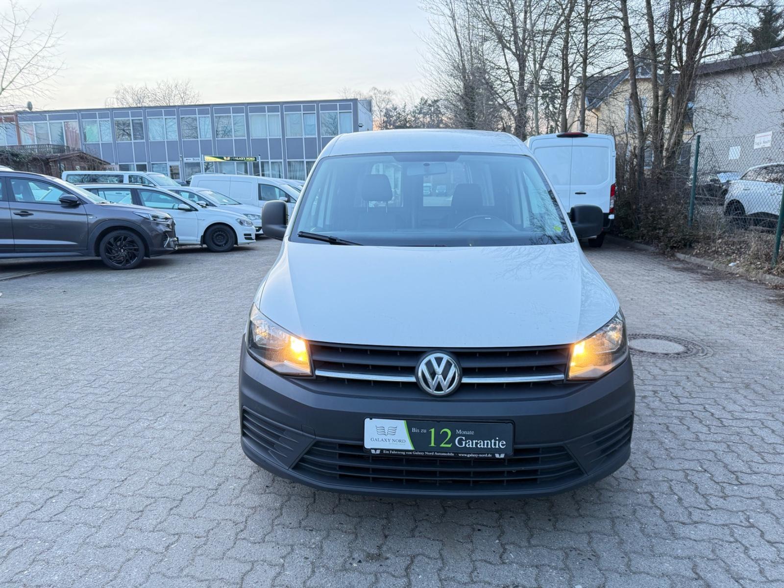 Volkswagen Caddy 2,0TDI Kasten BlueMotion AHK Klima BT Rad.