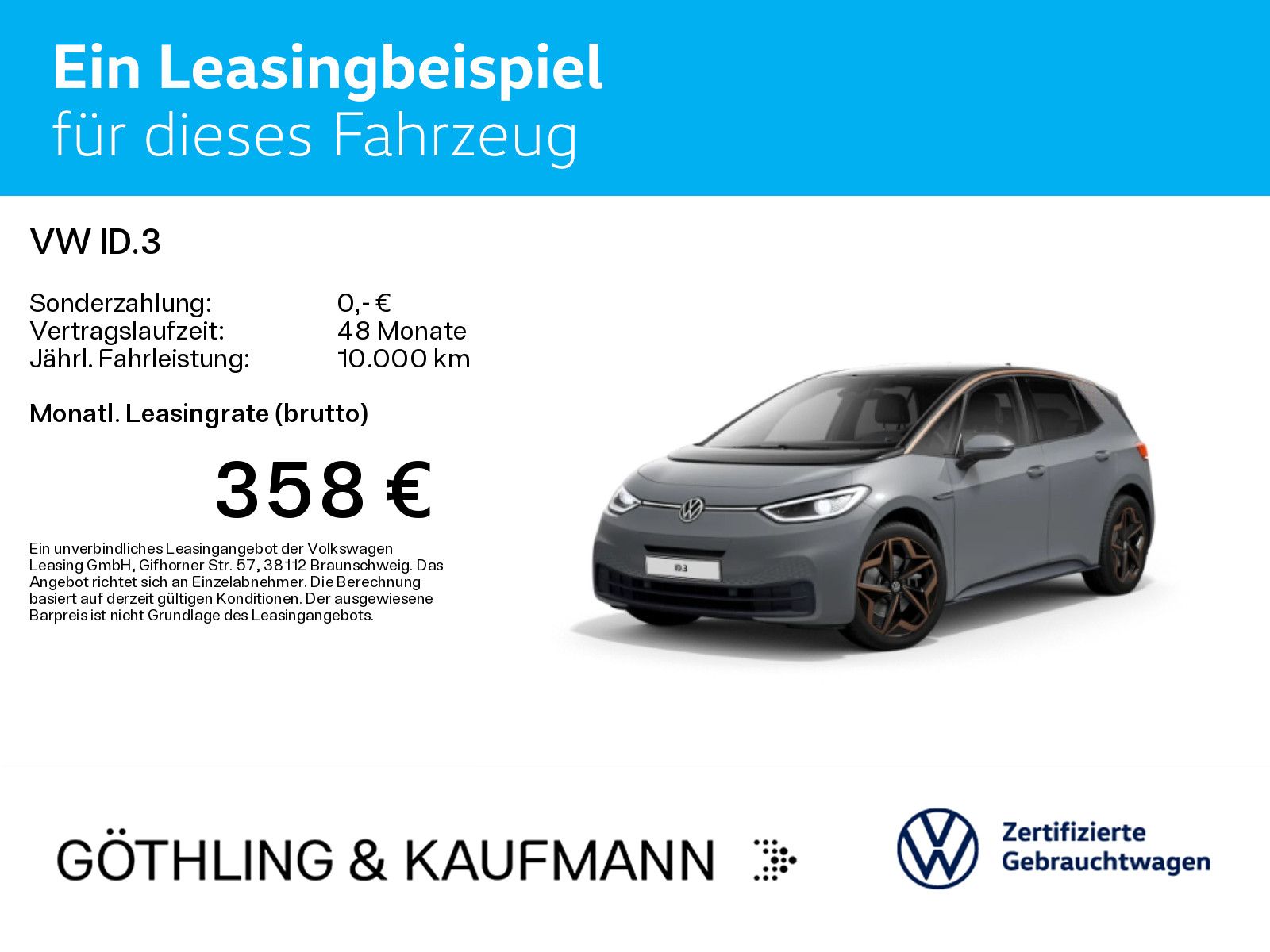 Volkswagen ID.3 Pro Performance Style NAVI WP PANO COPPER M foto 2