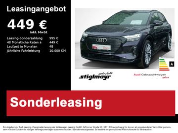 Audi Leasingangebot: Audi Q4 e-tron 45 82-kWh+ACC+AHK+HUD+MATRIX+NAVI