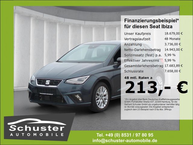 Seat Ibiza FR 1.0TSI*LED ACC R-Kam digCockp Navi SHZ