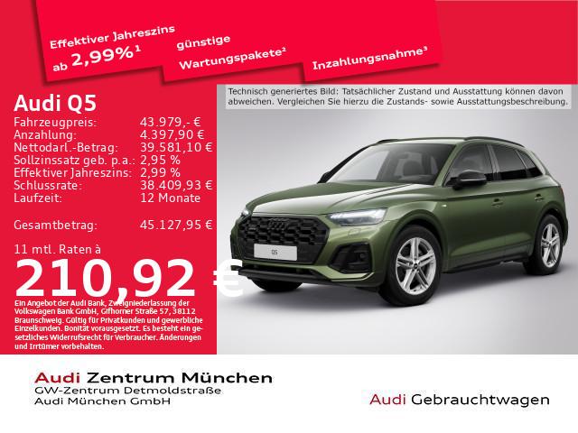 Audi Q5 40 TDI qu. S tronic 2x S line AHK/Matrix/Virt