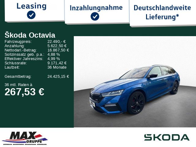 Octavia Combi RS iV 1.4TSI 110kW MATRIXLED+HUD+