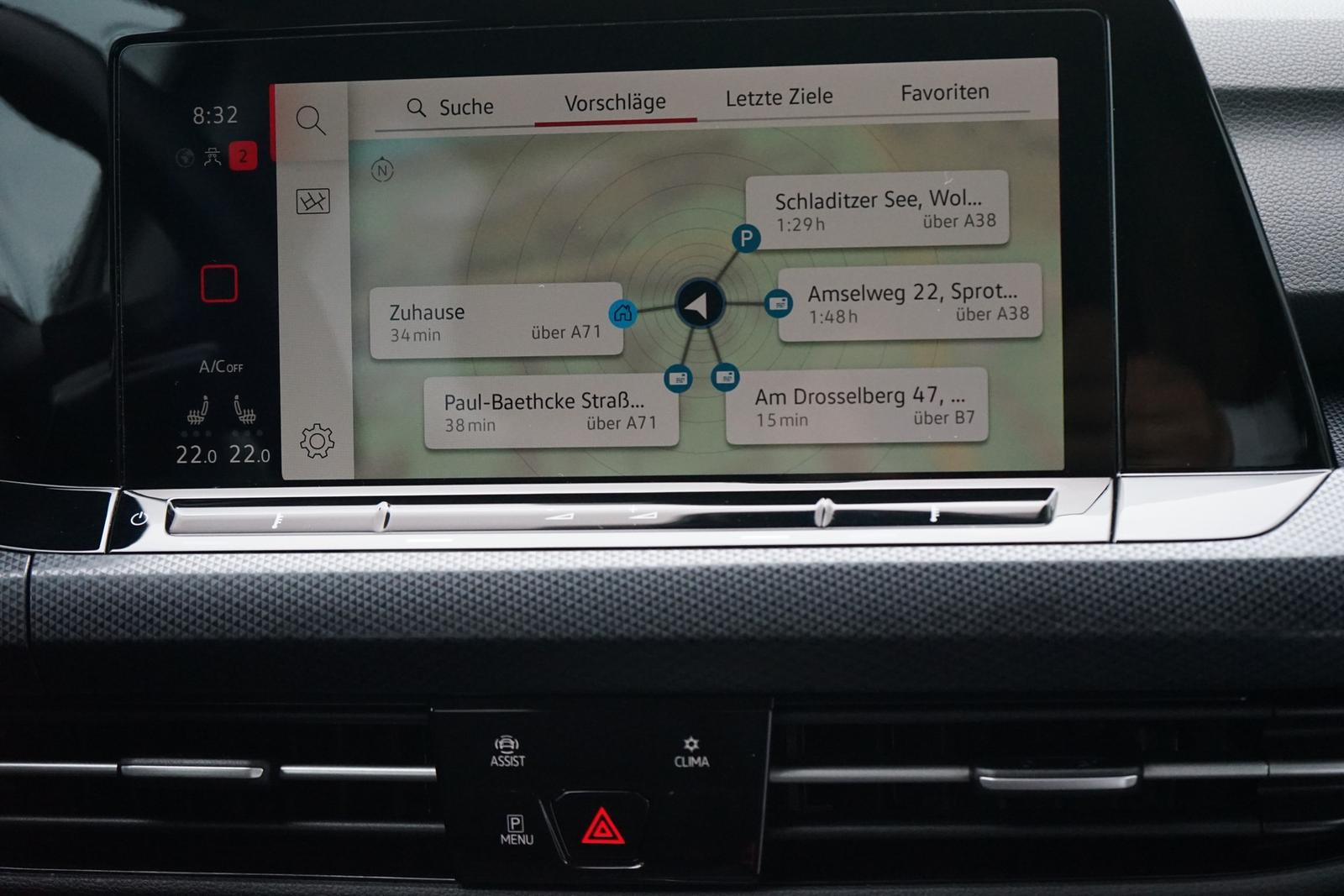 Volkswagen Golf VIII 2.0 TDI DSG United LED Navi Spurhalte, миниатюра 16