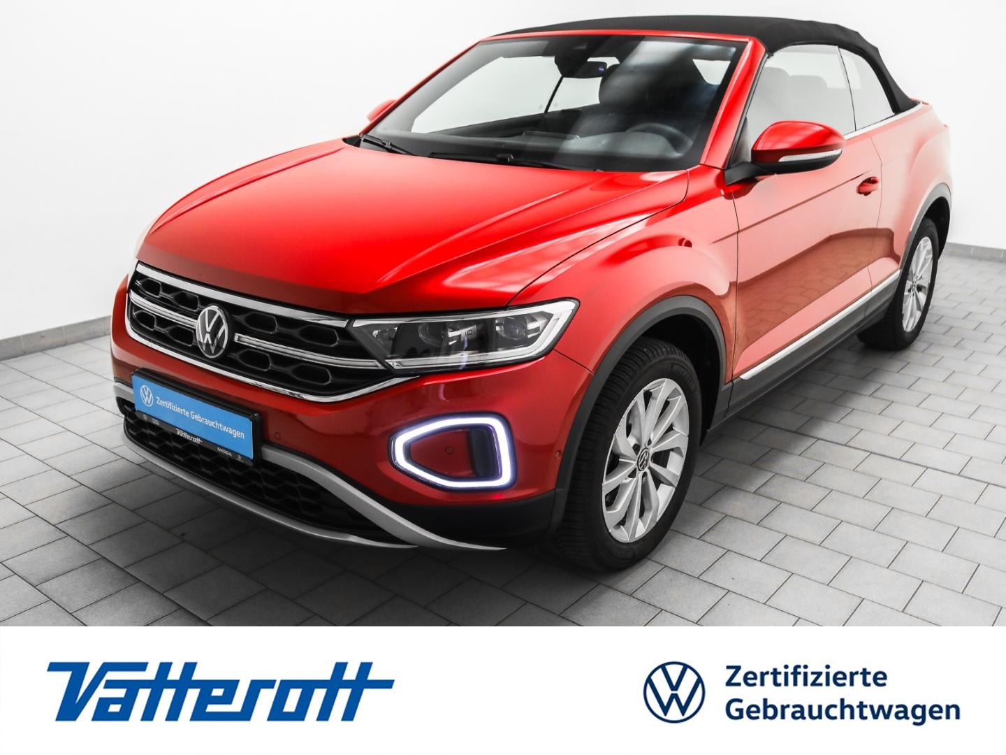Volkswagen T-Roc Cabrio 1.5 TSI DSG Style Navi Kamera Matri