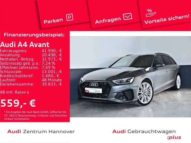 Audi A4 Avant S line 50 TDI quattro Pano B&O Matrix K