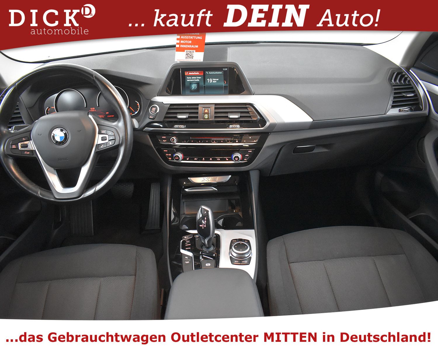 Fahrzeugabbildung BMW X3 xDrive 20d Aut. NAVI+LED+HIFI+SHZ+PDC+MFL+18"