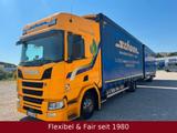 Scania R410 LNG-Gas Jumbo 7,75+7,75,Retarder,H&W Anhäng - Bauwagen