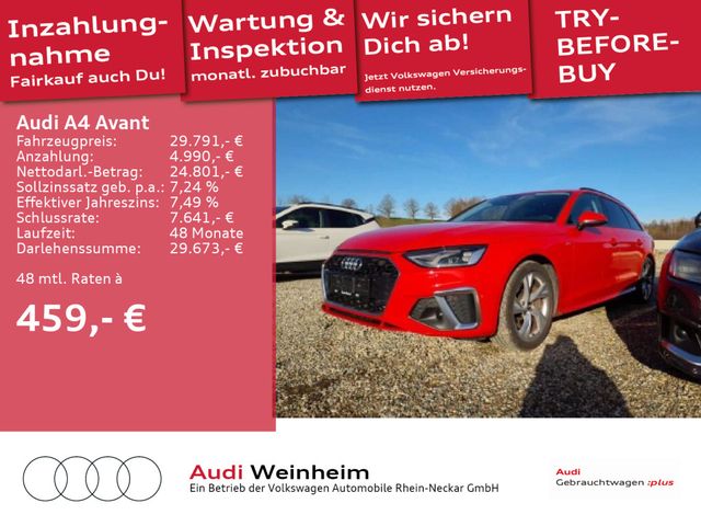 Audi A4 Avant 45 TDI quattro S-line Digitaltacho Navi