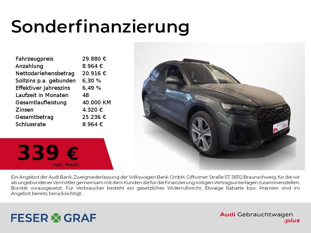 AUDI Q5 40 TDI qu S Line Int Matrix,Pano,HUD,B&amp;O,Kame