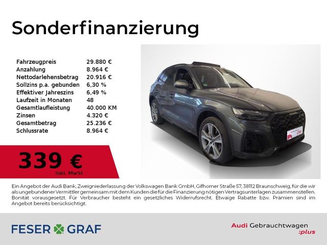 AUDI Q5 40 TDI qu S Line Int Matrix,Pano,HUD,B&amp;O,Kame