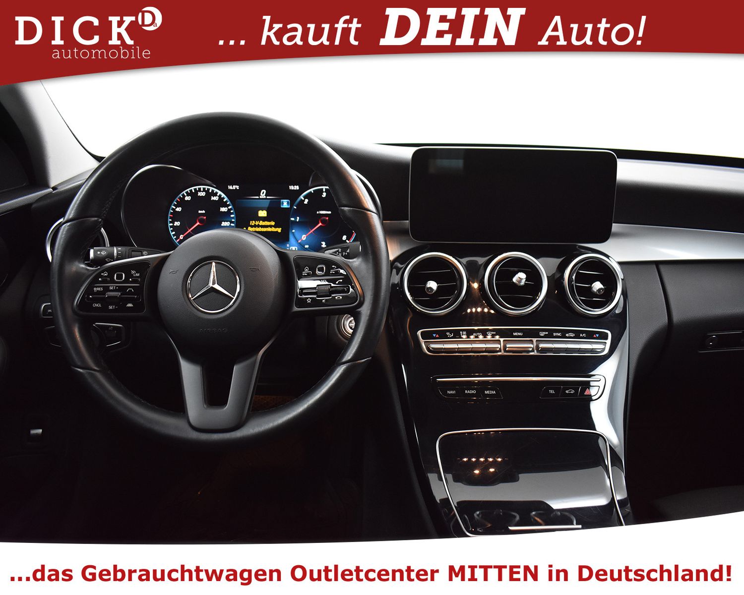 MERCEDES-BENZ C 200d T Avantg COMAND+WIDESC+MEMO+KAM+HEAD+ACC+ - Image 14