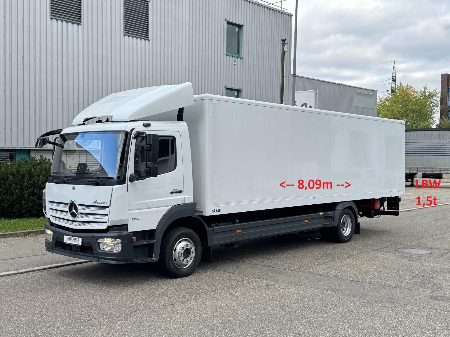 Mercedes-Benz Atego 1227L Koffer 8m LBW Klima Diff. Sperre