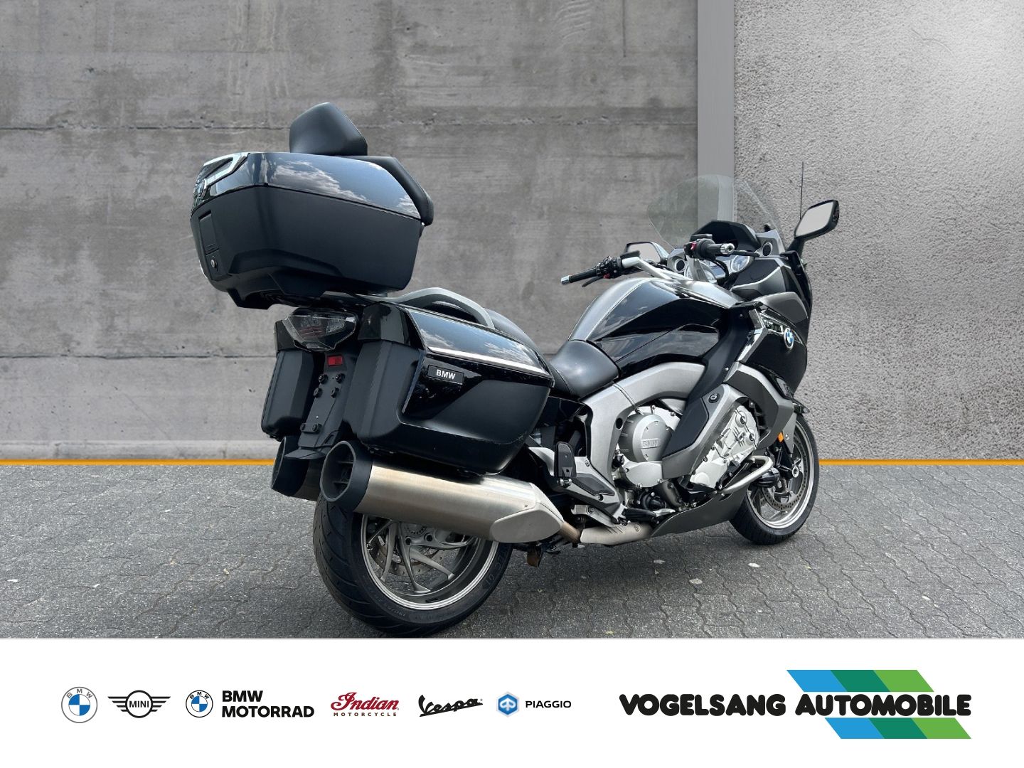 Fahrzeugabbildung BMW K 1600 GTL Seitenkoffer, Topcase, Radio, Zusatzs