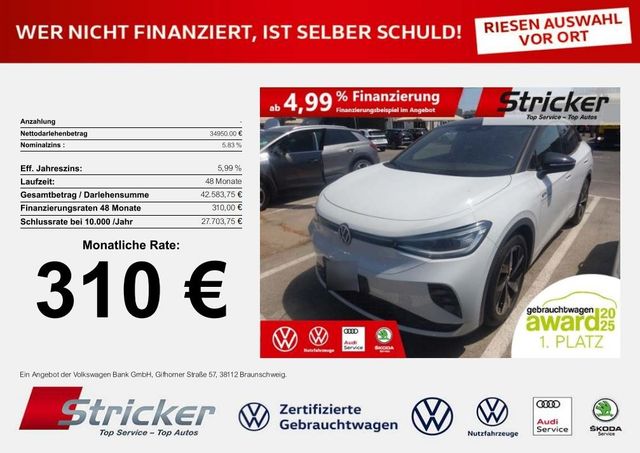 Volkswagen ID.5 GTX 310,-ohne Anzahlung Navi ACC Wärmepumpe