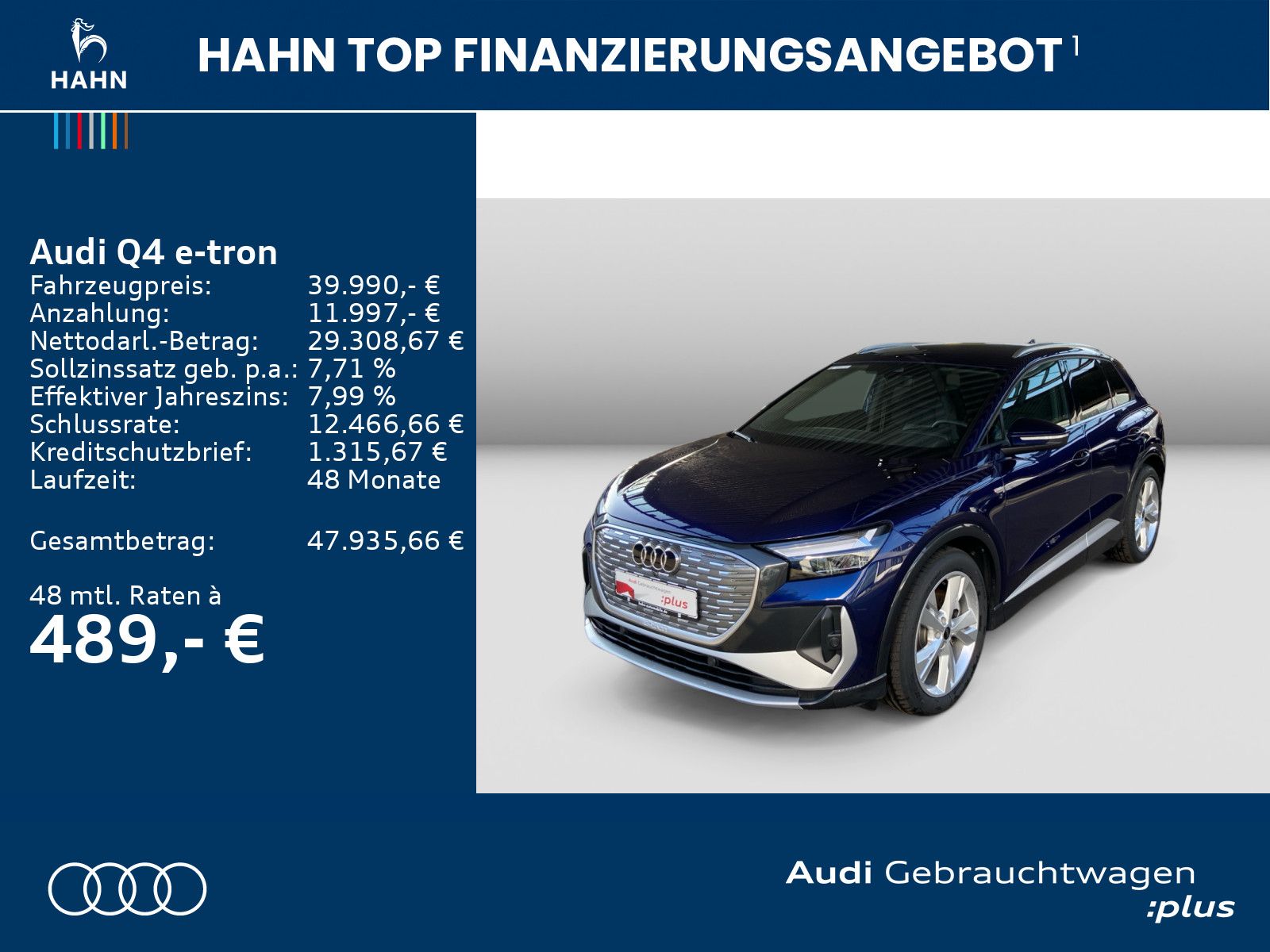 Audi Q4 45 e-tron S-trc S-Line LED Navi Sitzh Einpark foto 2