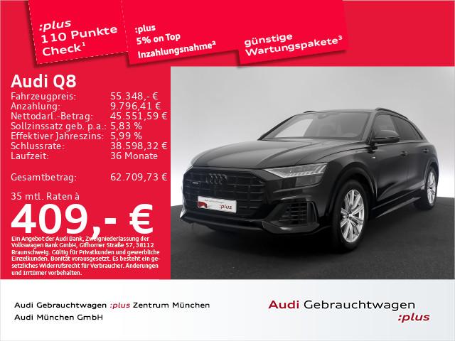 Audi Q8 55 TFSI qu S line PanoHuD23Zoll 2023