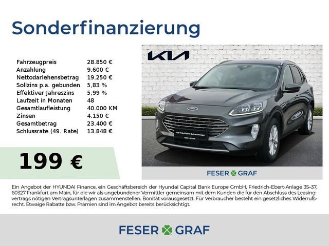 Ford Kuga FHEV 2.5 Titanium LED Navi eSitz Kamera Par