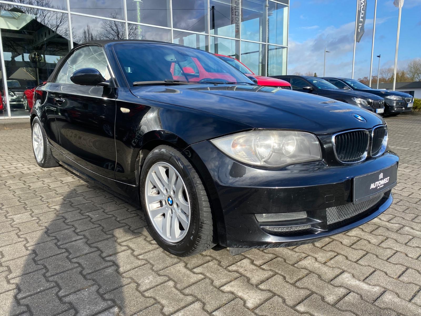 BMW 120i Cabrio, Sitzheiz. KLIMA MUFU uvm.