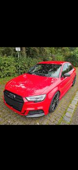 Audi 3xS-Line,Matrix,AHK,B&O,Virtual,Competition,ACC - Audi A3: Rot, Leder