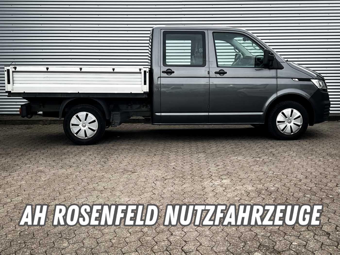 Volkswagen T6 Transporter T6.1 2,0TDI DoKa Pritsche LR AHK+Navi+Klima+6 Si, миниатюра 3